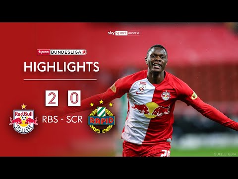 Tipico Bundesliga, 30. Runde: Red Bull Salzburg - SK Rapid Wien 2:0