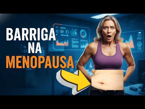 Por que sua Barriga NÃO diminui na MENOPAUSA (Mesmo Fazendo DIETA)