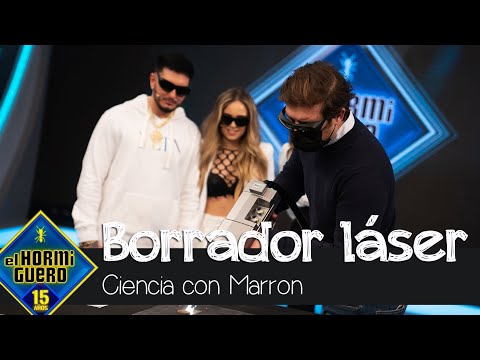 Marron presenta el imbatible borrador láser que hace desaparecer cualquier cosa - El Hormiguero