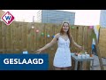 Jasmijn is geslaagd, maar viert het alleen door corona - OMROEP WEST