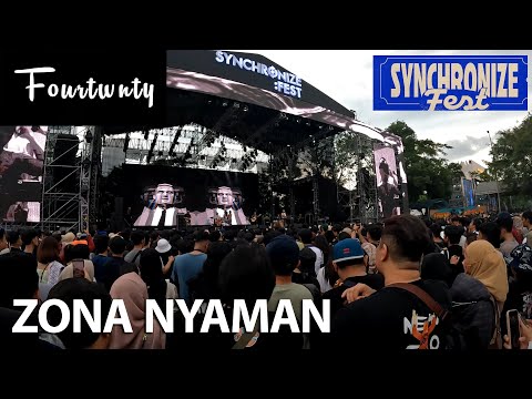 FOURTWNTY - Zona Nyaman - live at Synchronize Fest 2022