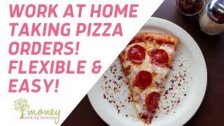 Work at Home for Pizza Hut - Just Taking Pizza Orders #workathome