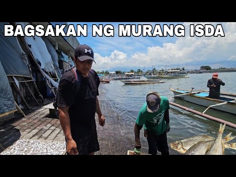 Bagsakan ng murang isda..Mga bagong huli galing sa Laot