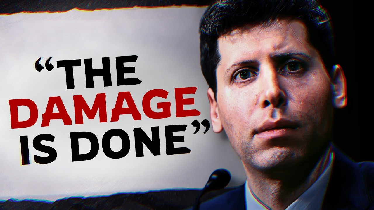2 MIN AGO: Sam Altman Finally Admits "We've Been Doing it Wrong