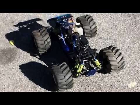 Traxxas tmaxx pro .15 1st generation restoration. Test run.