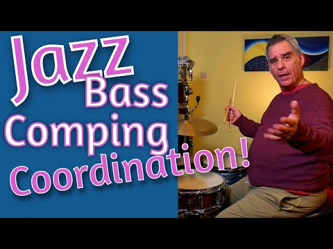 Introduction To Jazz Drumming Part 3 Bass Comping & Combining With Snare