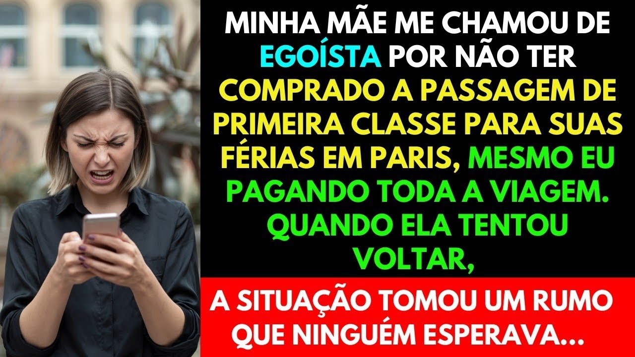 MINHA MÃE INGRATA FEZ POUCO CASO DA VIAGEM QUE DEI MAS NA VOLTA TEVE UMA SURPRESA QUE NÃO ESPERAVA..