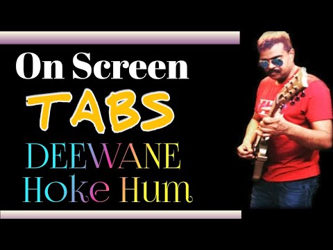 Deewane Hoke Hum Milne Lage Sanam || Sonu Nigam || Melody+ Music on Guitar TABS Lesson Tutorial ||