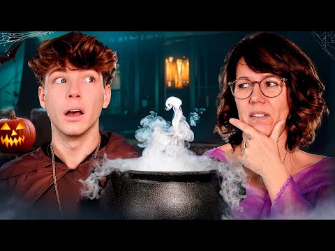 Extremely dangerous dry ice experiments with my mom! Halloween Edition! 🎃🧊