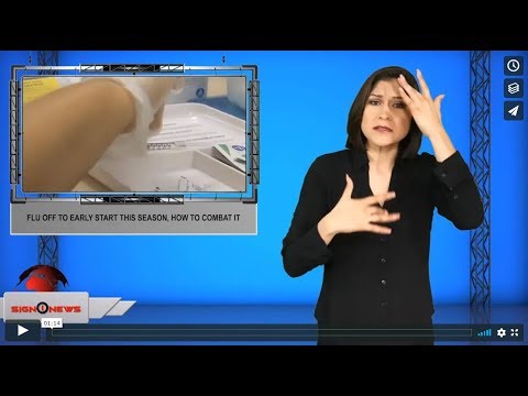 Flu off to early start this season, How to combat it (ASL - 12.11.19)