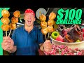 $100 Jakarta Street Food Challenge!! Indonesia's Heart Attack Foods!!
