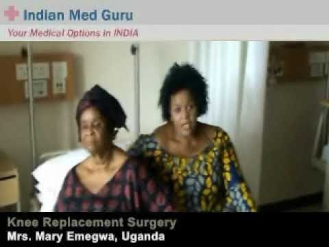 Cheap TKR Surgery in the Wockhardt Hospital In India for a Uganda native.