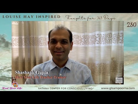 Day 280 - Healing Thoughts: Easing Prostate Issues, Louise Hay Inspired: Thoughts for 365 Days