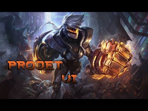 Skin PROJET: Vi - League of legends [FR]