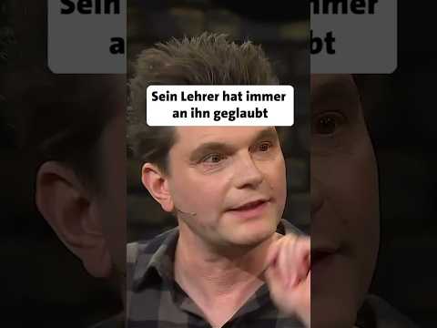 Lutz van der Horst: Diese Nachricht seines Lehrers rührt ihn zu Tränen