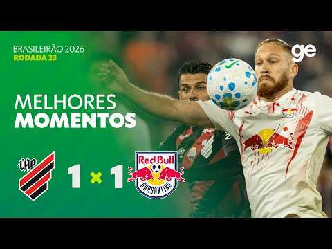 Gols e lances de Athletico Paranaense x Red Bull Bragantino