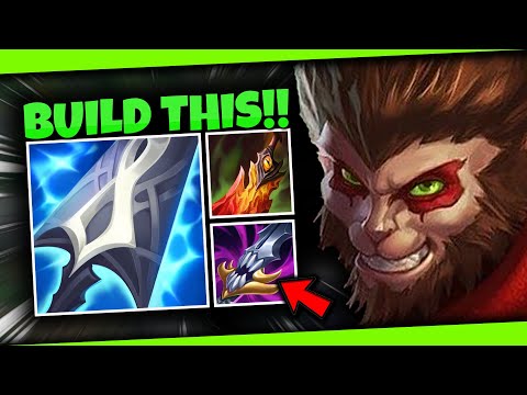 This Build Turns WUKONG into a RAIDBOSS TOP LANER! (CARRY EVEN IF BEHIND!)