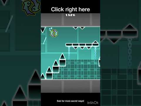 The Nightmare SECRET WAY!!  #geometrydash #gd #shorts