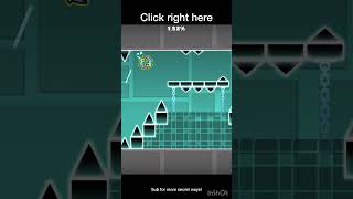 The Nightmare SECRET WAY!!  #geometrydash #gd #shorts