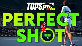 The PERFECT shot for EVERY situation - TopSpin 2K25 Gameplay Tips