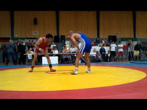 ASV Hamburg Deutscher Newcomer Mobin Hakimi vs. Bundesliga Ringer Juri Baron. NDM