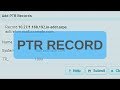 PTR Record DNS Basics