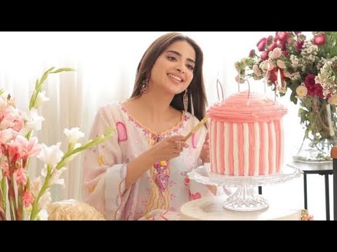 Saboor Aly Birthday Celebration 2026 With Husband Ali Ansari & Cute Daughter Serena Ali