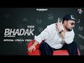 KD DESIROCK BHADAK Official Lyrical Video Latest Haryanvi Songs Haryanavi 2024