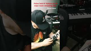 Riffin to DOLLY PARTON _ I Don't Want To Throw Rice #sethnviolence #flyingv #guitar #guitarist #Seth
