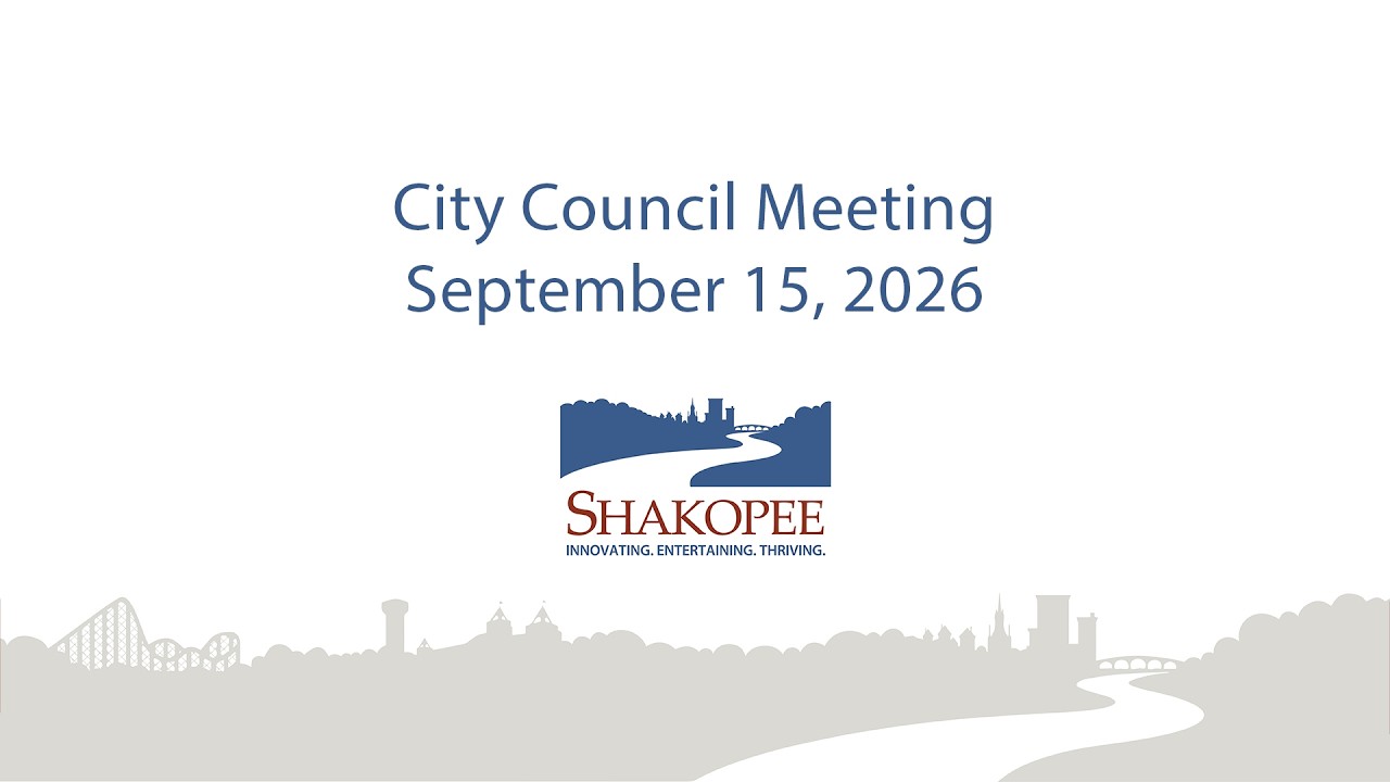 City Council, September 15, 2026