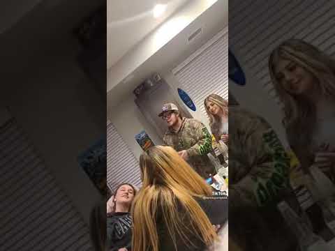 T-Pain - Buy U A Drank (Mashup) cover by a guy in a party