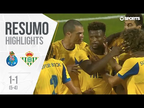 Highlights | Resumo: FC Porto 1-1 Bétis (5-4 g.p.) (Copa Ibérica - 1/2 final)