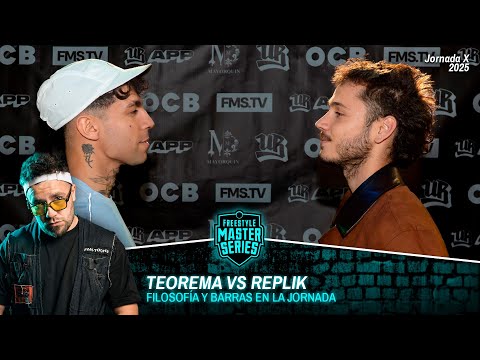 LA MEJOR BATALLA FILOSÓFICA *TEOREMA VS REPLIK* #FMSARGENTINA J2 MISTER EGO Votación