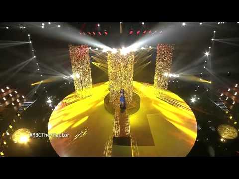 MBC The X Factor  - ماريا نديم  - Unbreak My Heart  -  العروض المباشرة