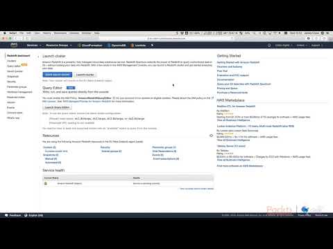 Hands On Amazon Redshift Data Warehousing Launching Redshift Data Warehouse on AWS | packtpub com