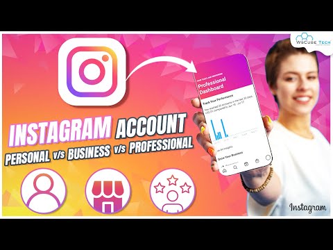 Instagram Personal vs Business vs Professional Account Difference 