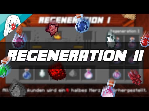 Trank der Regeneration II - Tränke erklärt / Rezept - Minecraft 1.20 Tutorial German / Deutsch [UT]