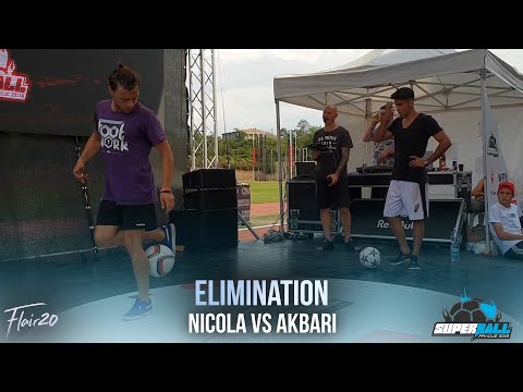 Nicola B v Mohammad Akbari - Elimination Extra-Battles | Super Ball 2018