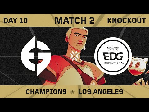Evil Geniuses vs EDward Gaming - VALORANT Champions - Knockout - Ascent Map 2