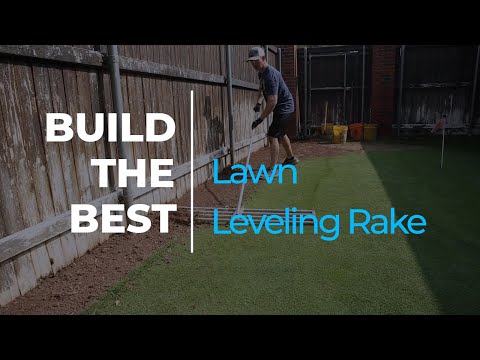 How To Build The Best Lawn Leveling Rake