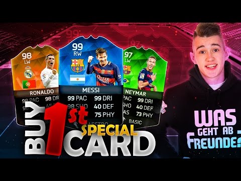 FIFA 16 TOTY BUY FIRST SPECIAL CARD - OMFG DIESES TEAM!! TOTY MESSI, RONALDO & NEYMAR