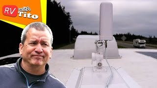 DIY Adjustable ANTENNA MOUNT - NO DRILLING HOLES in Your RV Roof