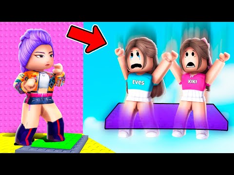We Beat K-POP DEMON HUNTERS Troll Tower in Roblox!