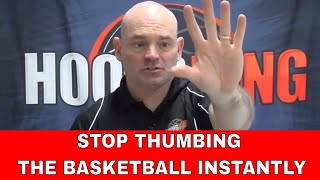 Stop Thumbing the Basketball Instantly with the Smooth Shooter Training Aid