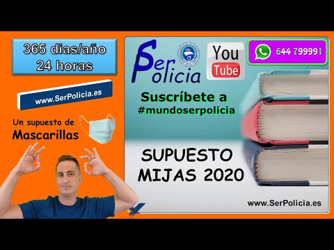 Supuesto Practico de Mascarillas Mijas 2020