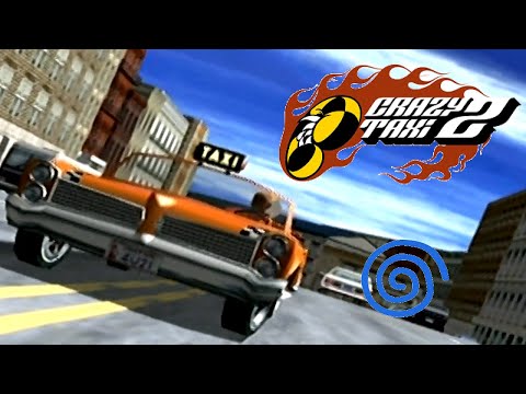 Crazy Taxi 2 playthrough (Dreamcast, 1CC)