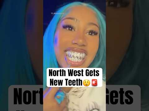 North West Gets New Teeth #shorts #NorthWest #kimkardashian