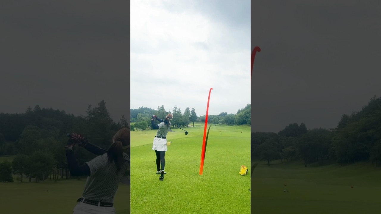 色々なティーショット集⛳️ #ゴルフ