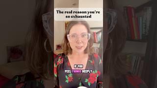 The Hidden Reason Deep Feelers Burnout First #burnout #hsp #empath