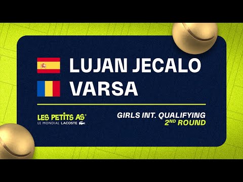 Les Petits As 2023 | Girls International Qualifications 2R | Carlota Lujan Jecalo vs Ana Ioana Varsa